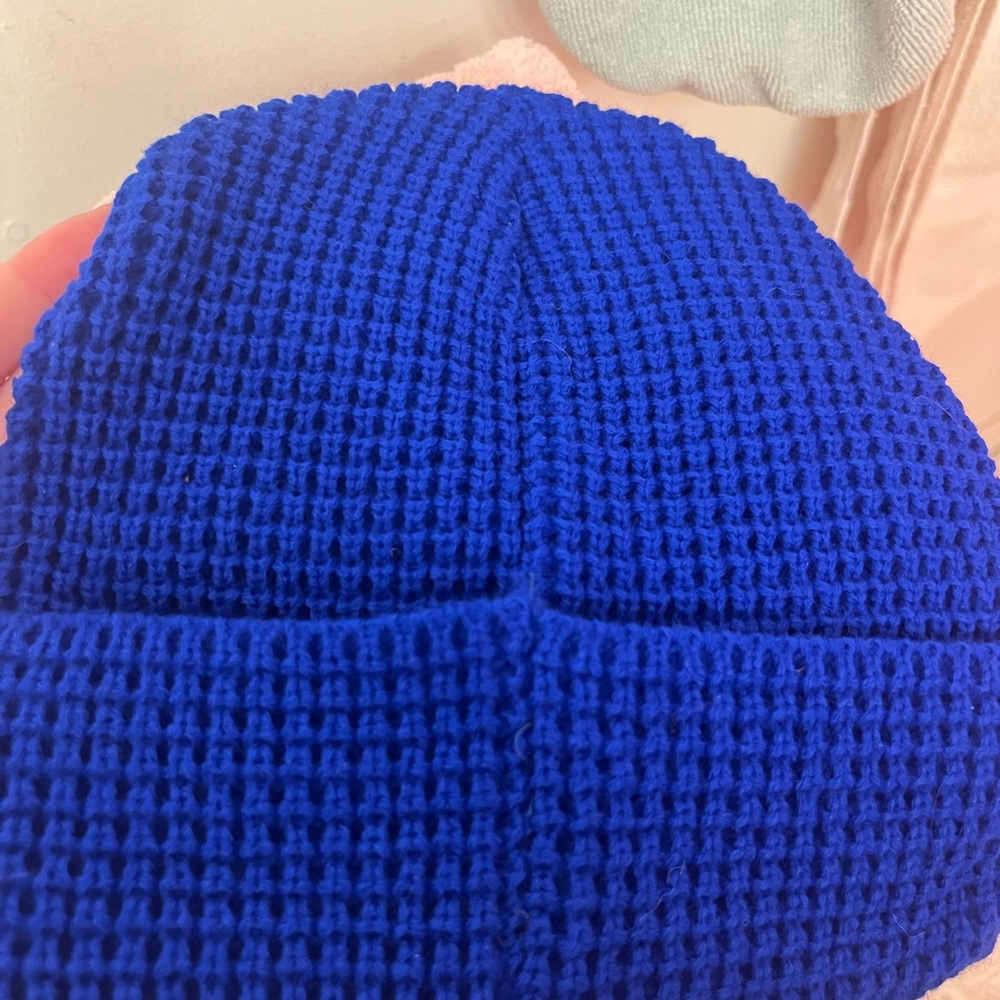 Select Blue Beanie - Picture 2 of 3